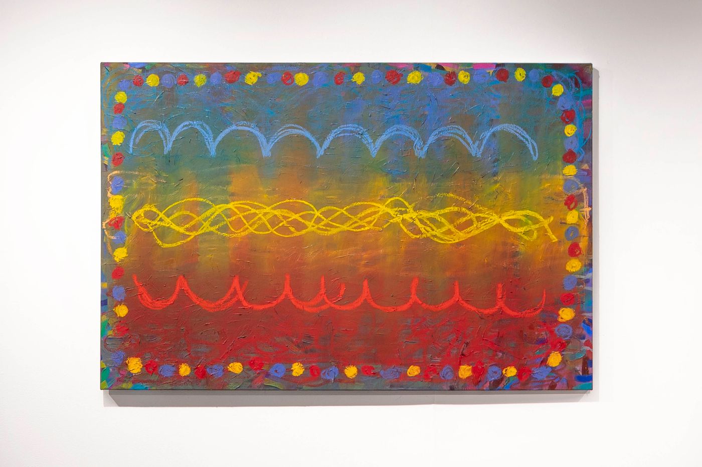 Ecstatic Hum, 2022. Oil on canvas; 48 x 36 in. Photo: Allison Minto.